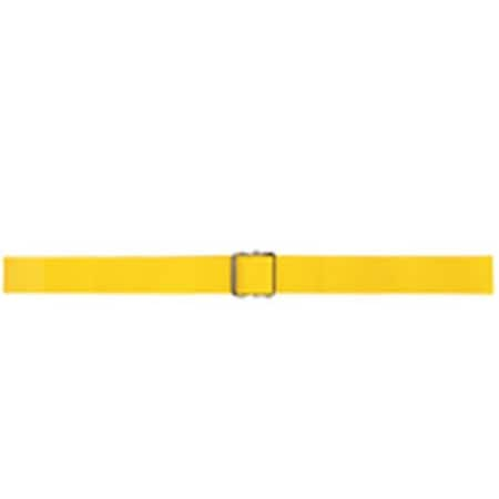 Secure SGBM-60Y 60 In. Gait Belt With Meta Buckle; Yellow